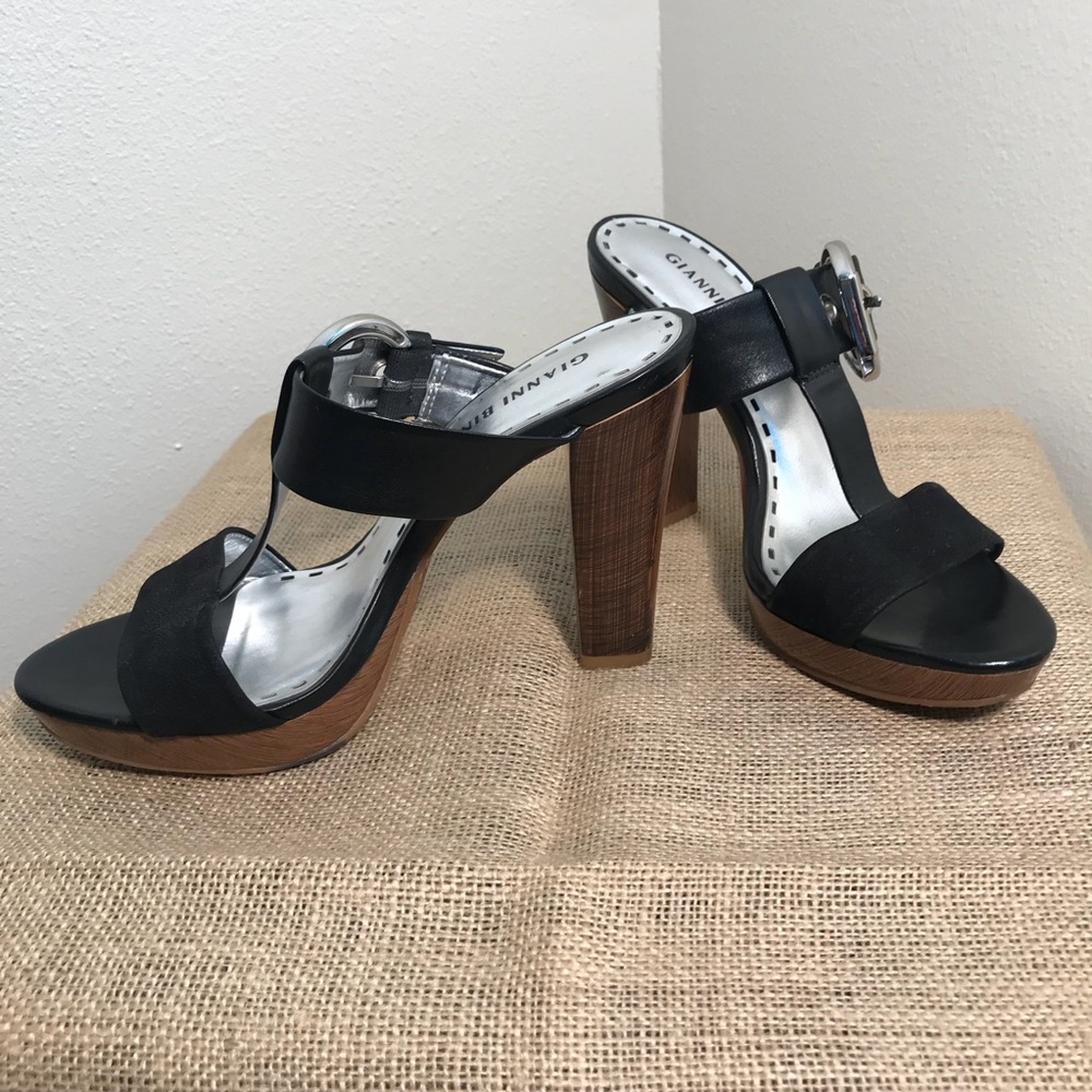 Gianni Bini T strap heels sz 8 1/2